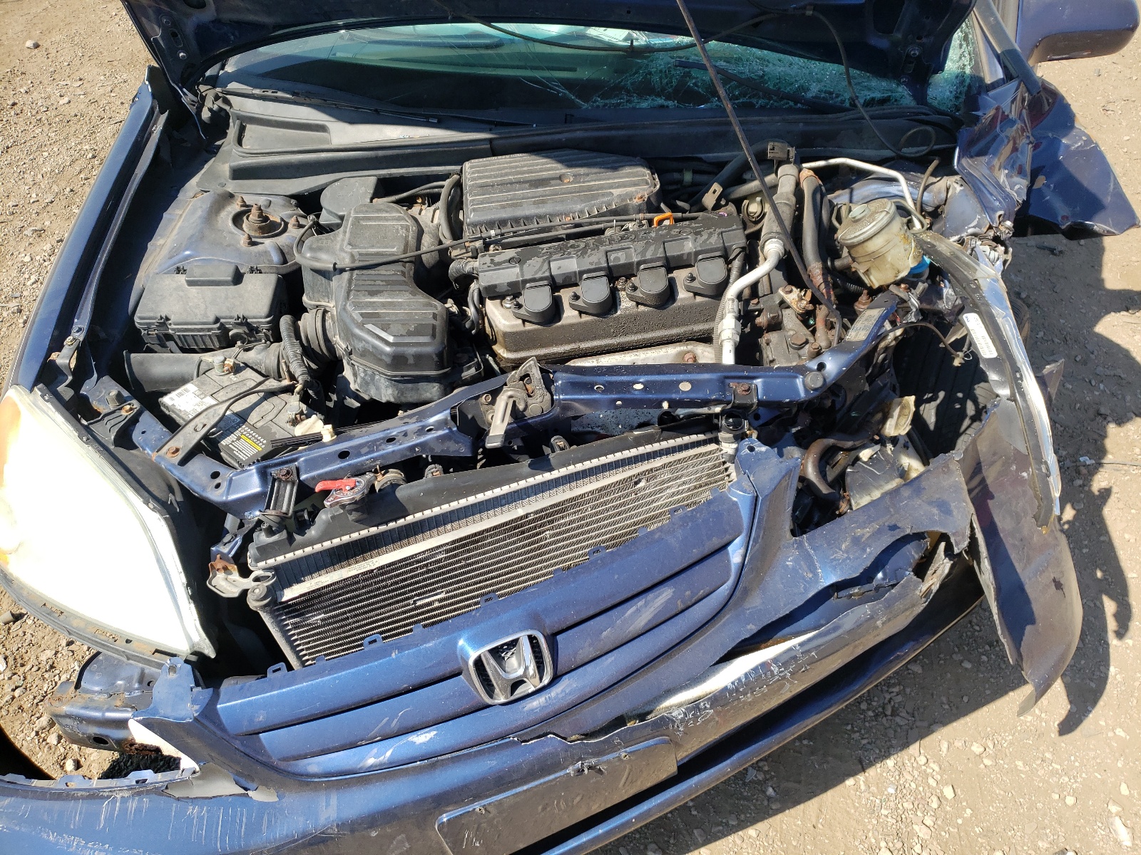 Photo 7 from auction – 2001 HONDA CIVIC EX with VIN 1HGES26791L045827
