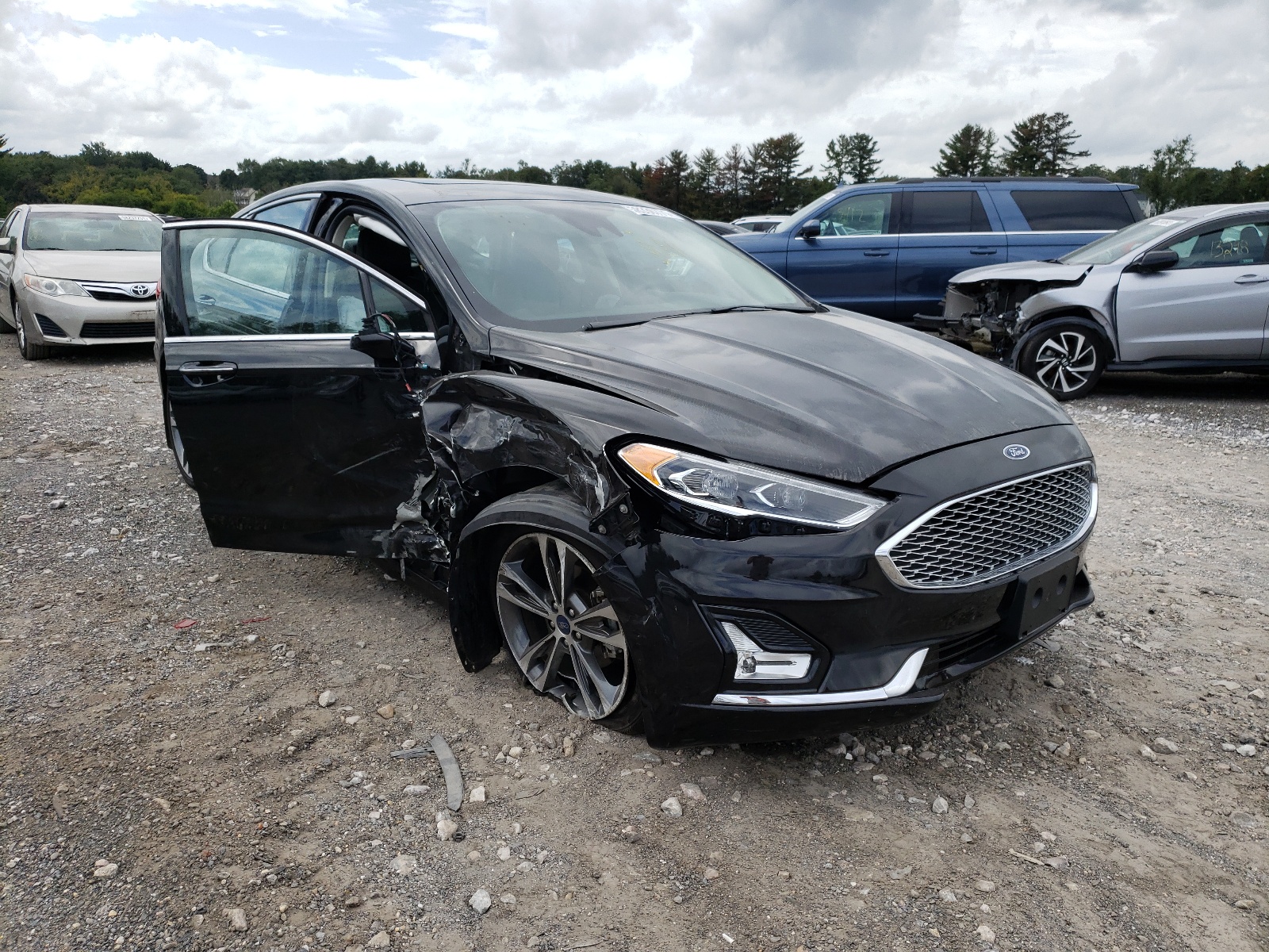 Photo 1 from auction – 2020 FORD FUSION TIT with VIN 3FA6P0D99LR193385
