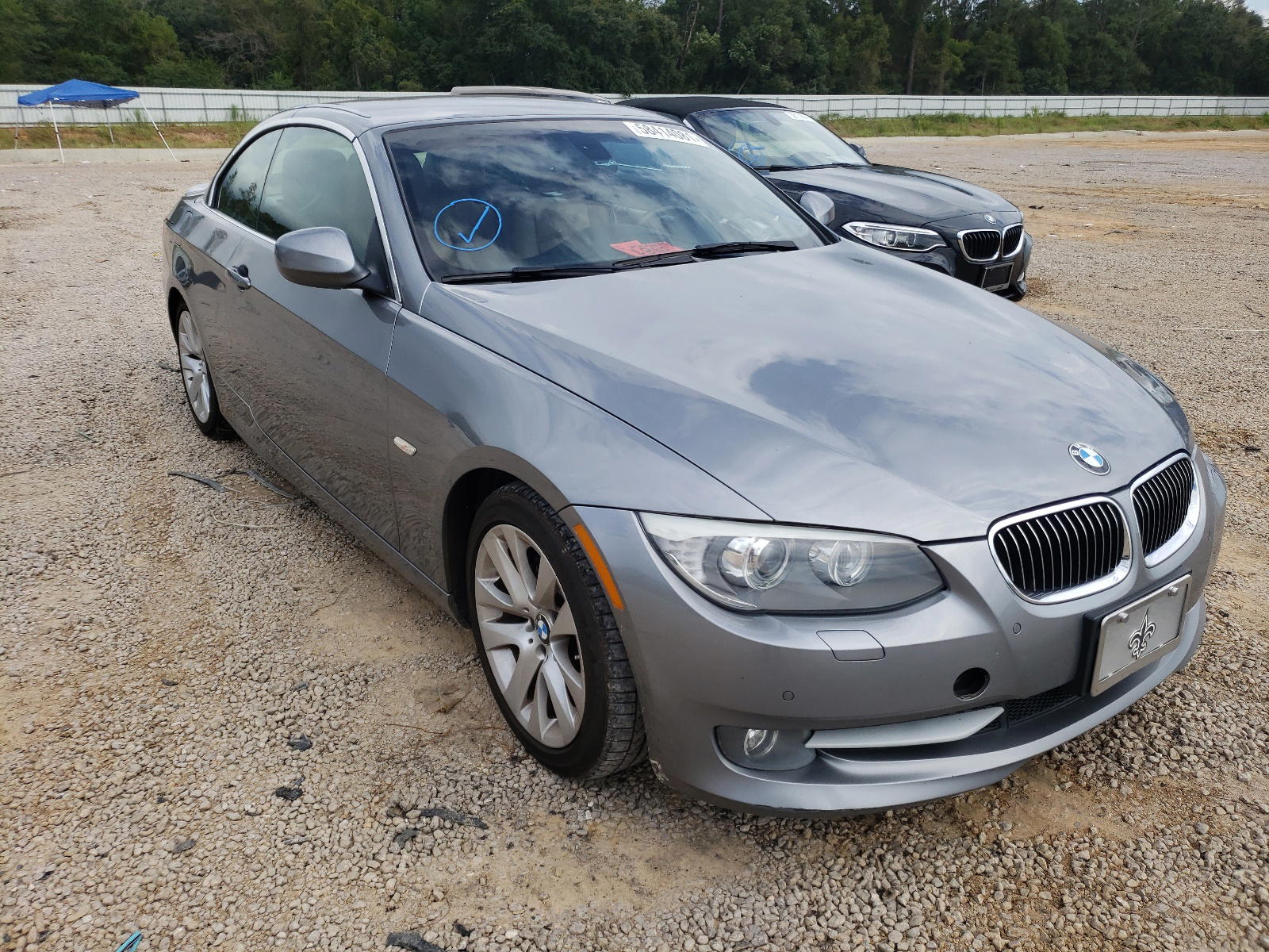 BMW 328 I 2013 with VIN WBADW3C59DJ525516 - Photo from auction