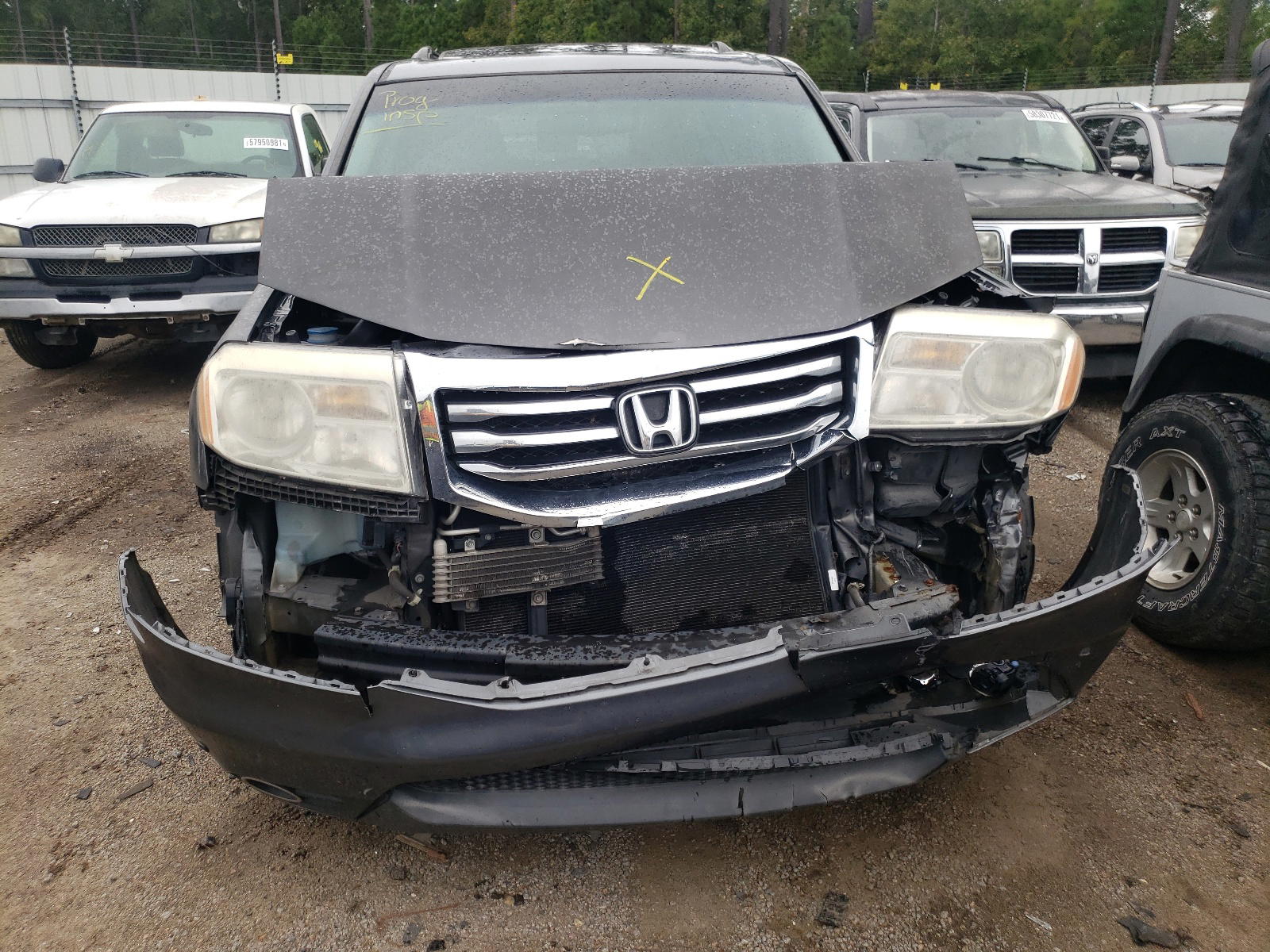 Photo 9 from auction – 2013 HONDA PILOT TOUR with VIN 5FNYF4H99DB076593