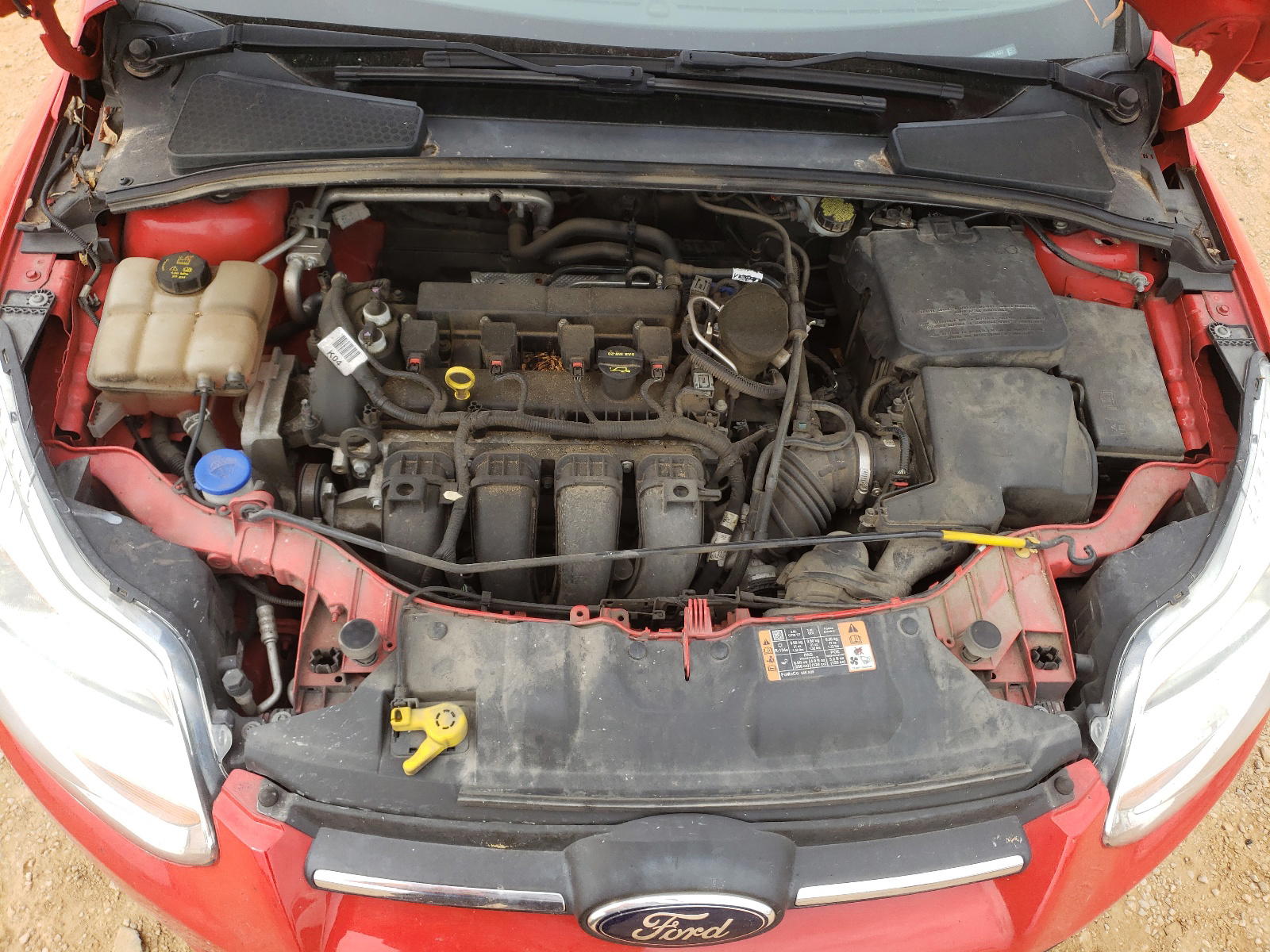 Photo 7 from auction – 2014 FORD FOCUS SE with VIN 1FADP3F24EL361637