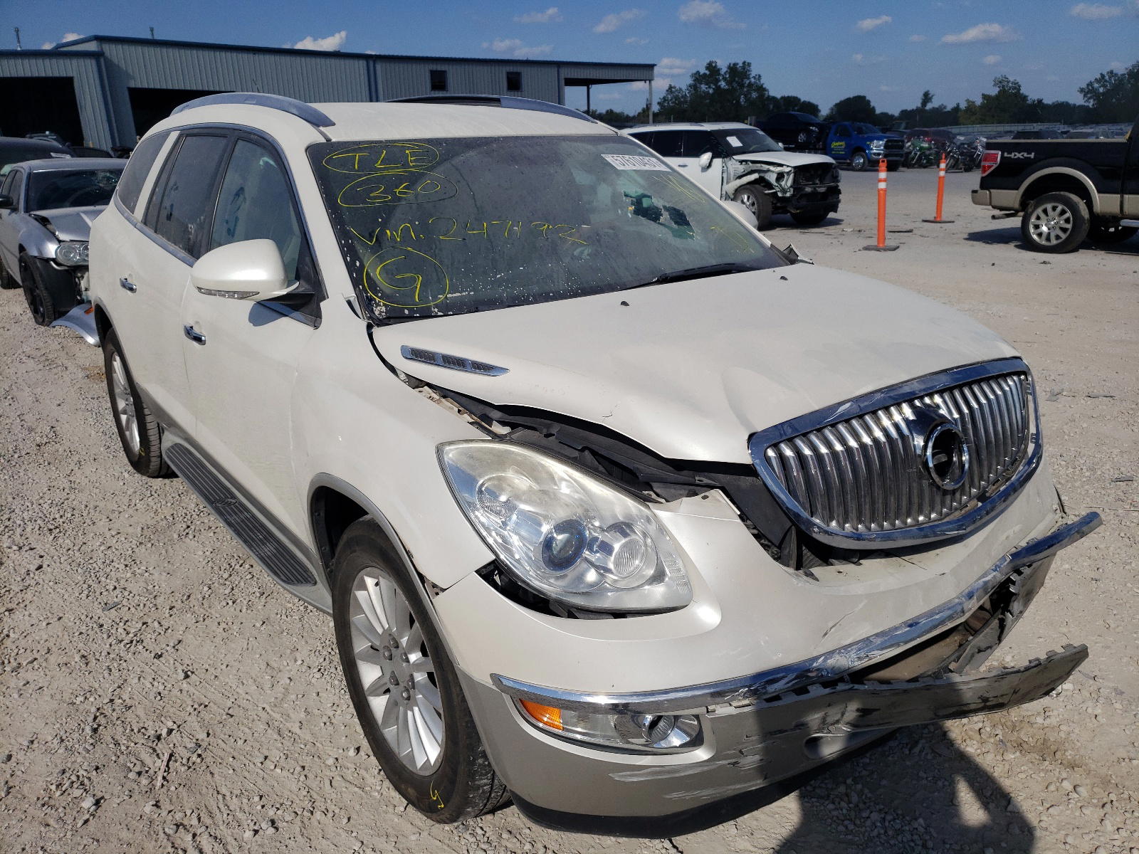 BUICK ENCLAVE CX 2011 with VIN 5GAKRBED1BJ247192 - Photo from auction