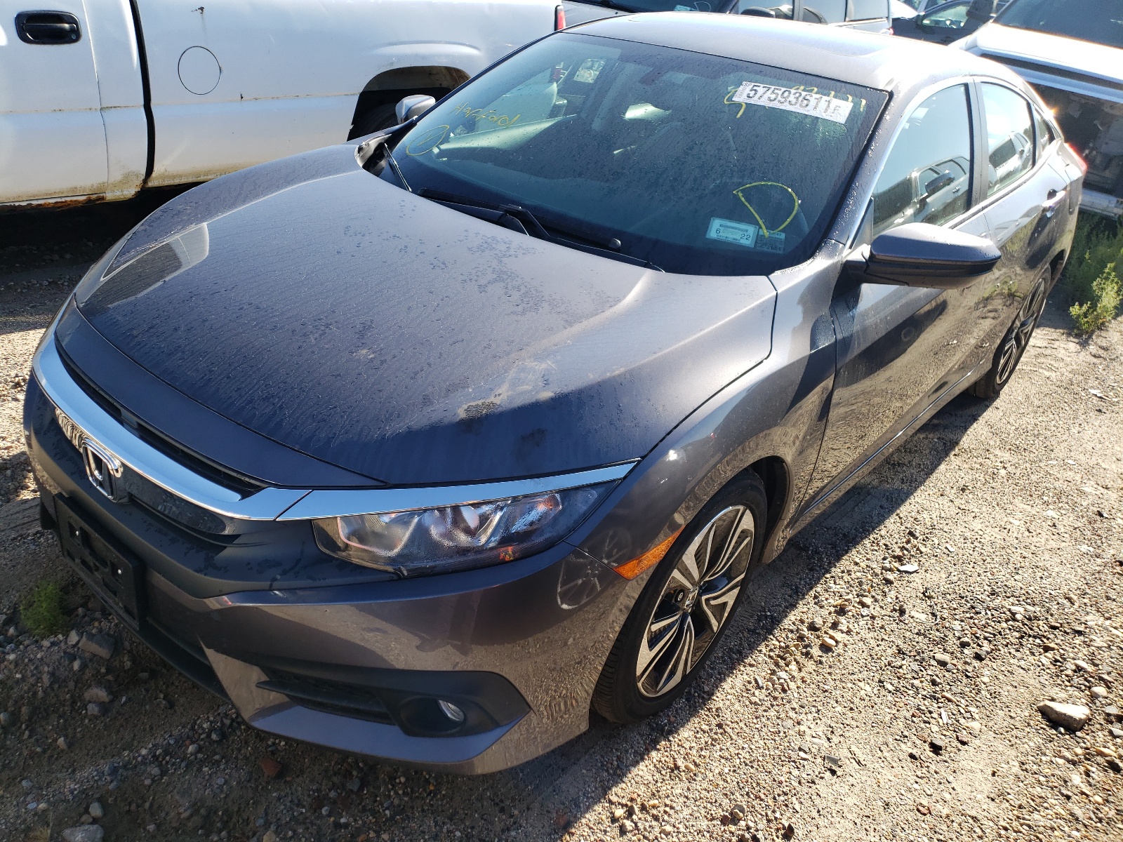 Photo 2 from auction – 2018 HONDA CIVIC EXL with VIN 2HGFC1F77JH644783