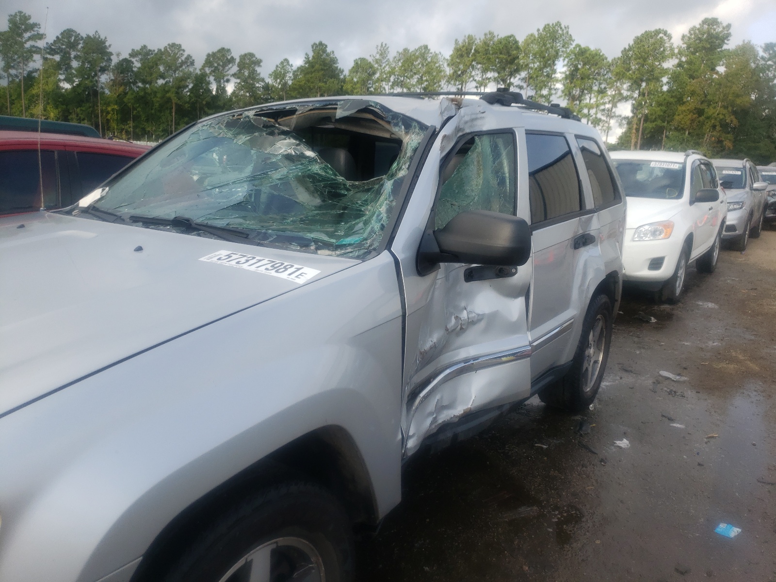 Photo 9 from auction – 2005 JEEP GRAND CHER with VIN 1J4HS48N55C688923