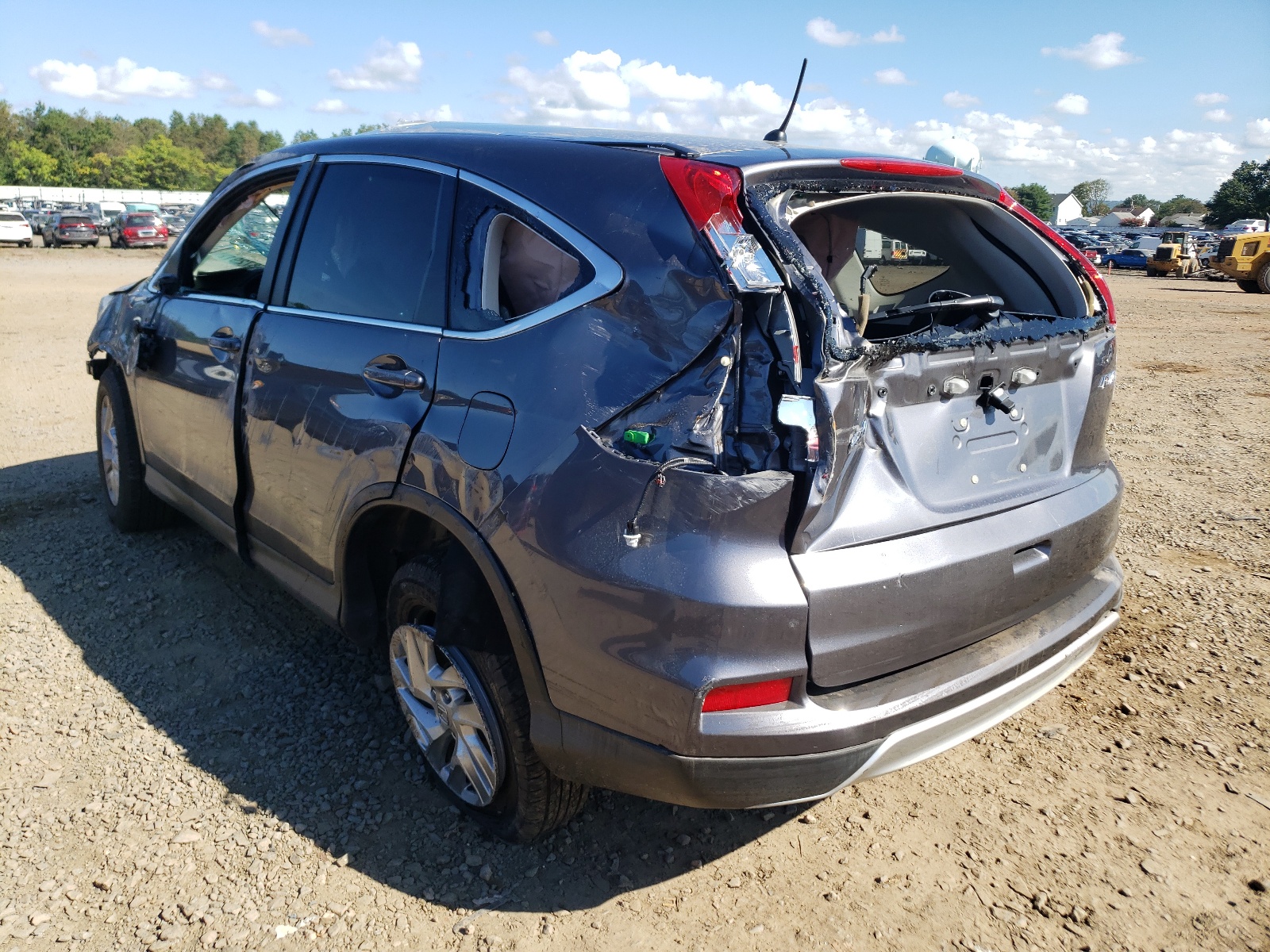 Photo 3 from auction – 2016 HONDA CR-V EX with VIN 2HKRM4H58GH728004
