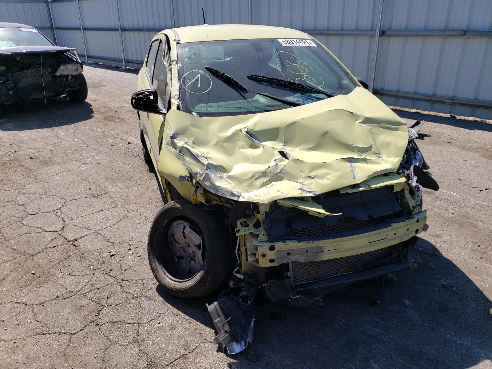 CHEVROLET SPARK LS 2017 with VIN KL8CB6SA1HC796891 - Photo from auction