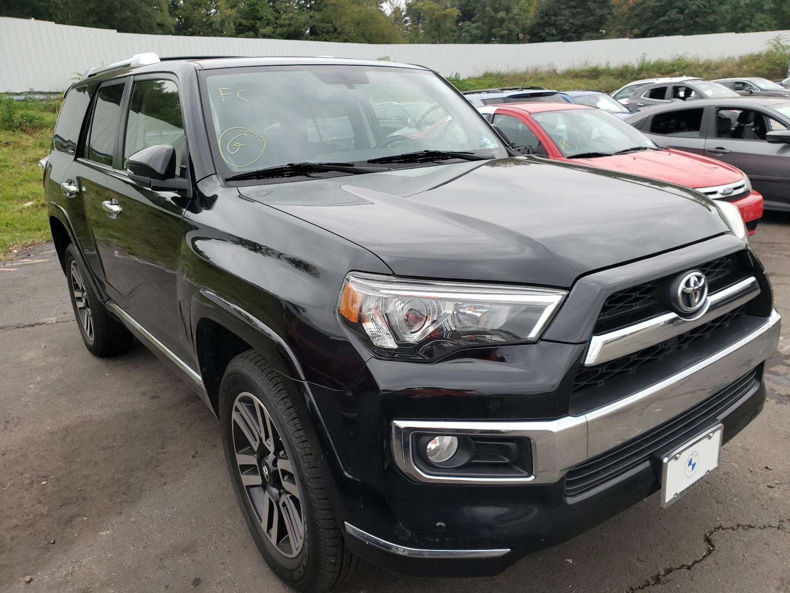 TOYOTA 4RUNNER SR 2015 with VIN JTEBU5JR7F5240211 - Photo from auction