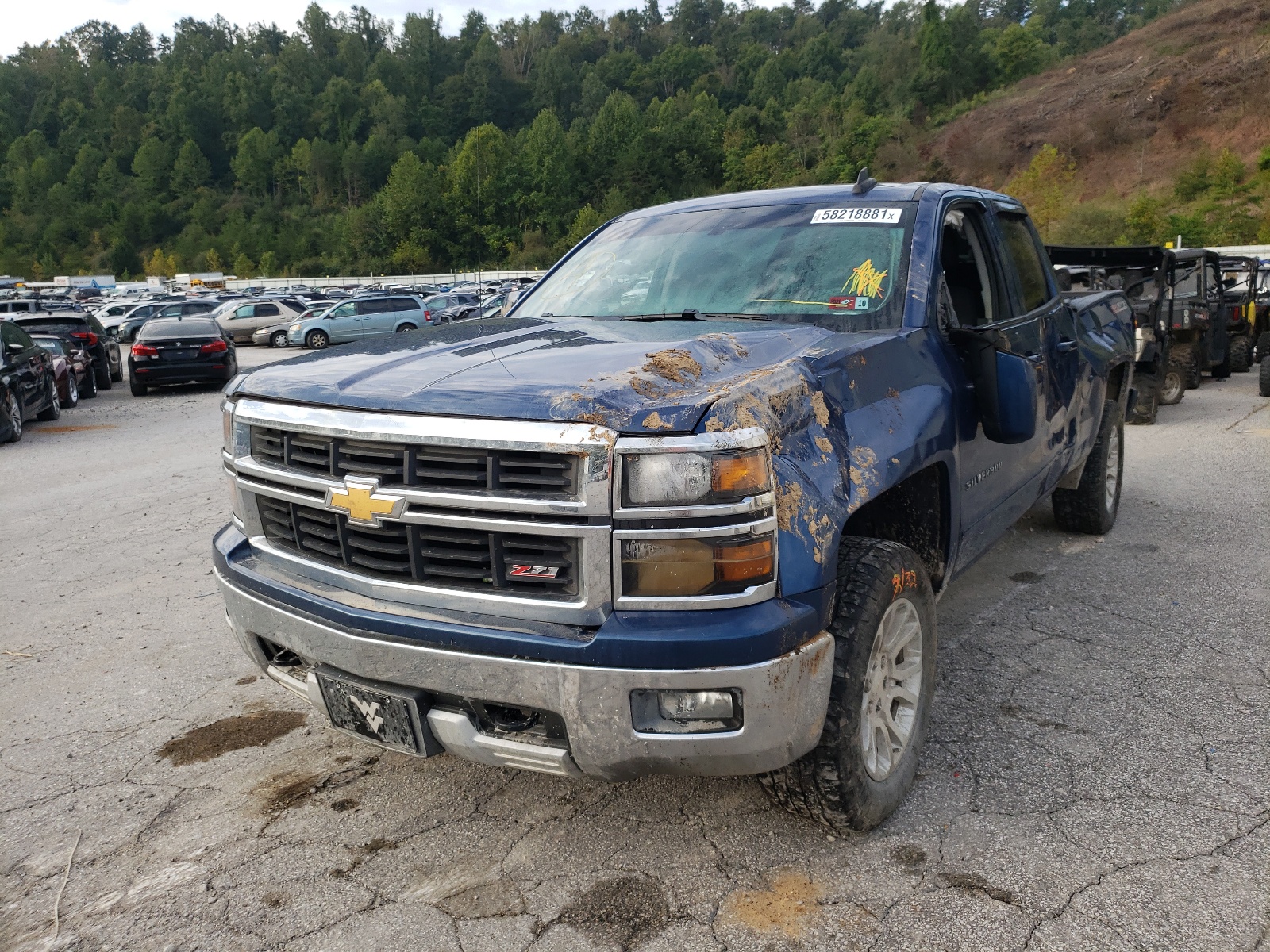 Photo 2 from auction – 2015 CHEVROLET SILVERADO with VIN 1GCVKREC9FZ401896