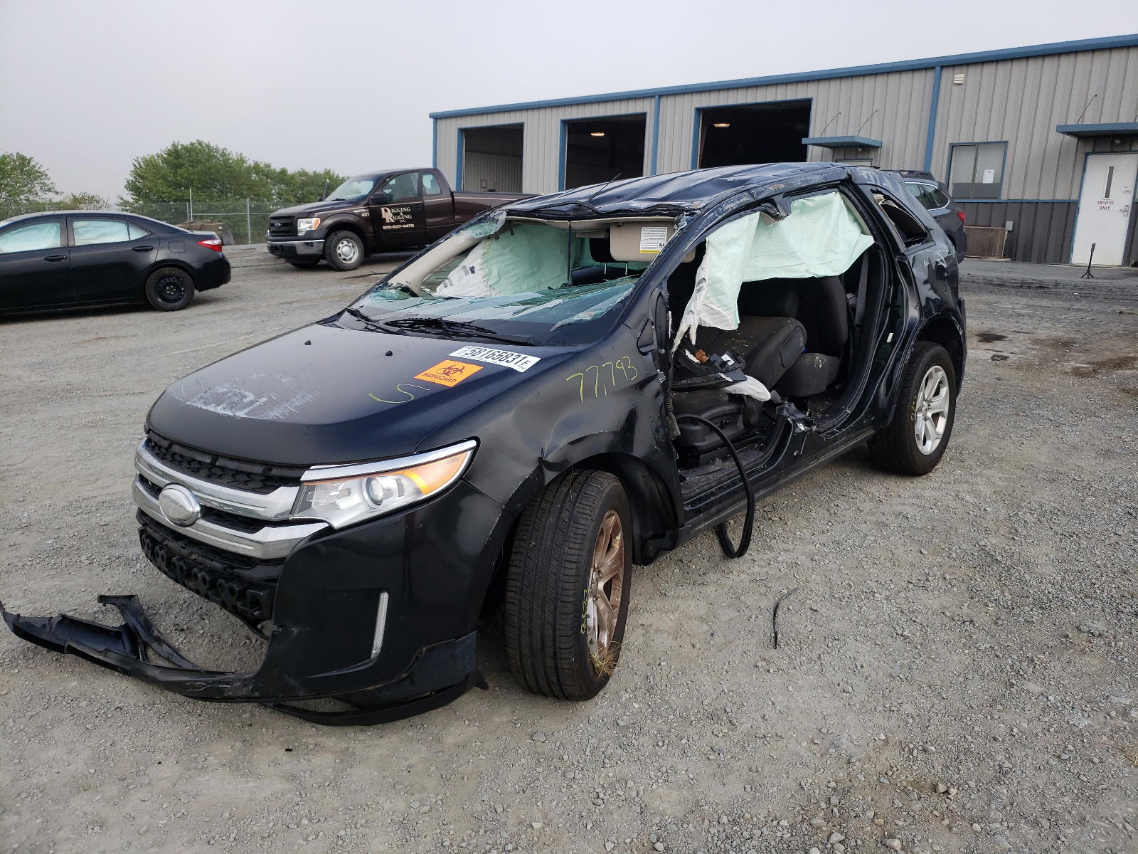 Photo 2 from auction – 2012 FORD EDGE SEL with VIN 2FMDK3JC2CBA44750