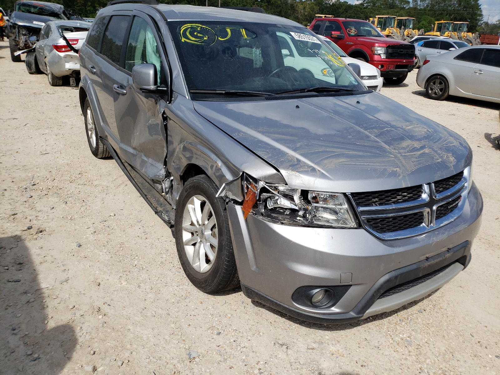 DODGE JOURNEY SX 2015 with VIN 3C4PDCBB8FT573419 - Photo from auction