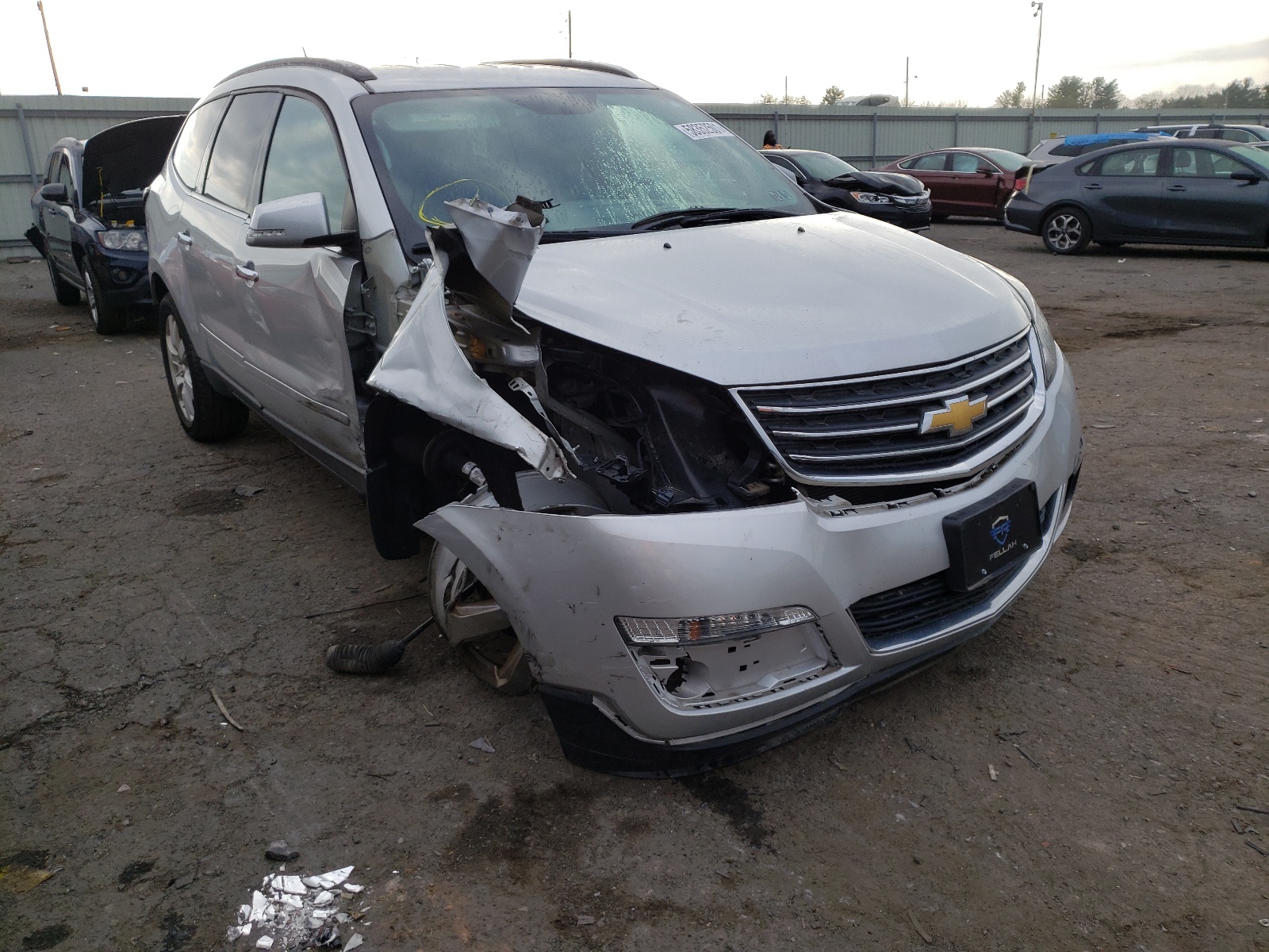 CHEVROLET TRAVERSE L 2016 with VIN 1GNKRGKD2GJ328216 - Photo from auction