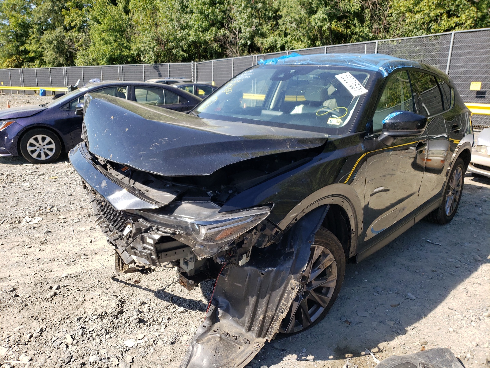 Photo 2 from auction – 2019 MAZDA CX-5 GRAND with VIN JM3KFBDM6K0602542