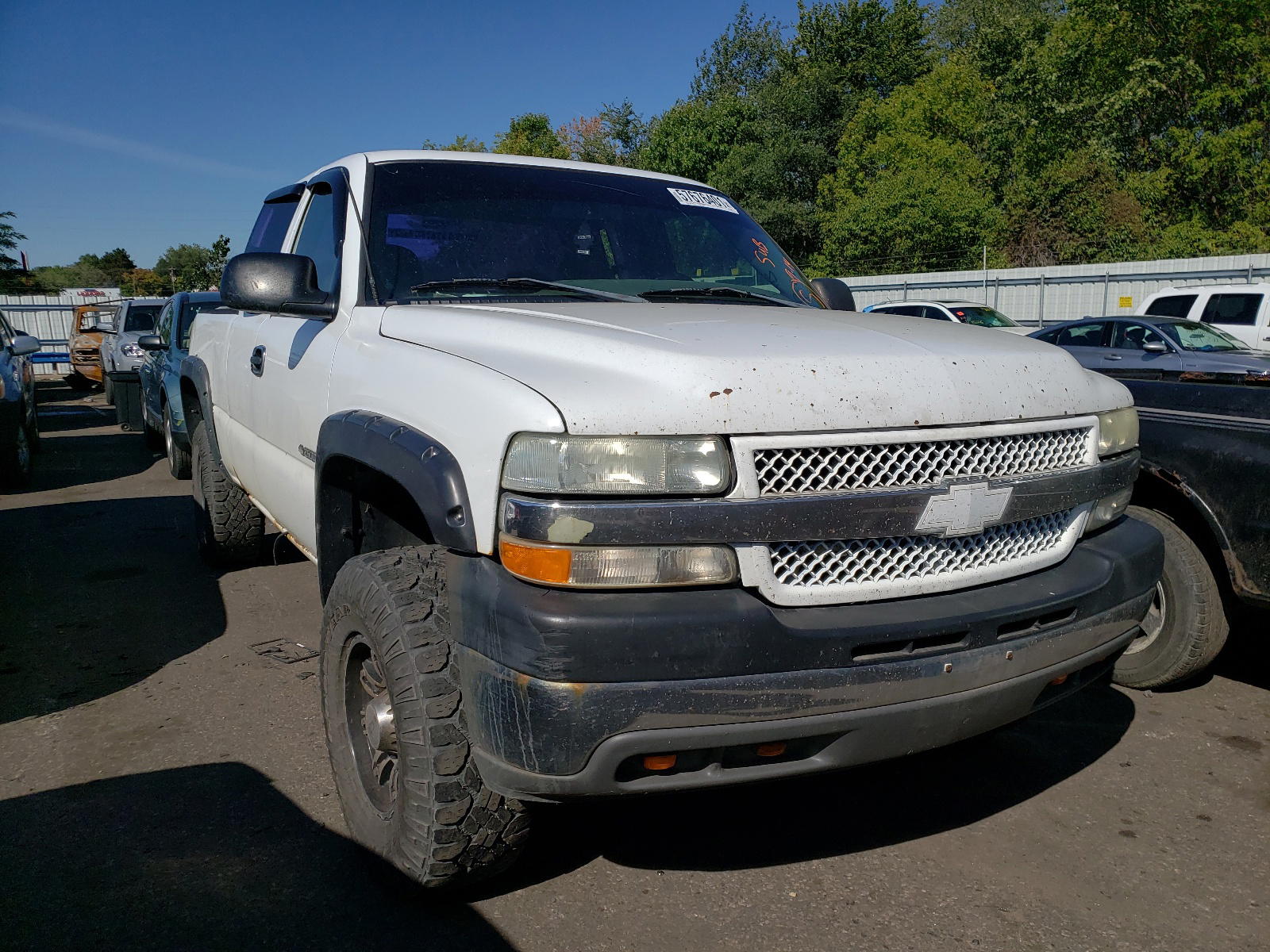 CHEVROLET SILVERADO 2002 with VIN 1GCHC29U42E274089 - Photo from auction