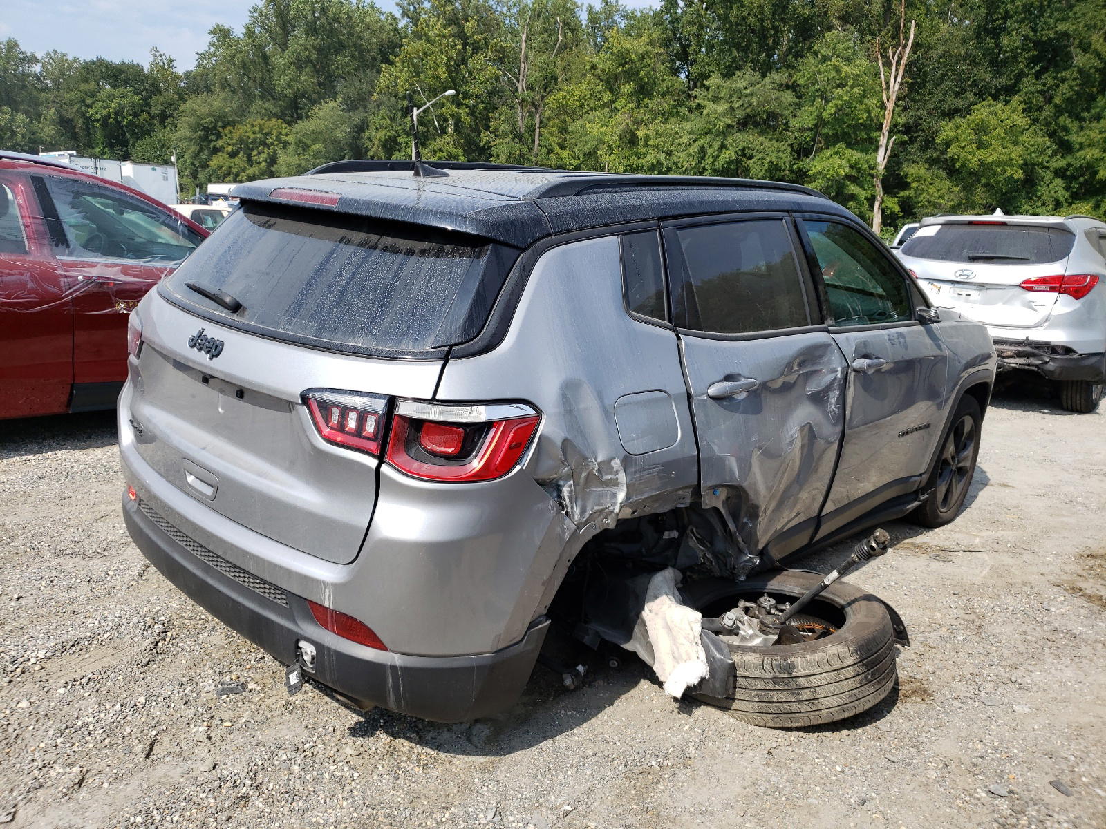 Photo 4 from auction – 2018 JEEP COMPASS LA with VIN 3C4NJDBB5JT399114