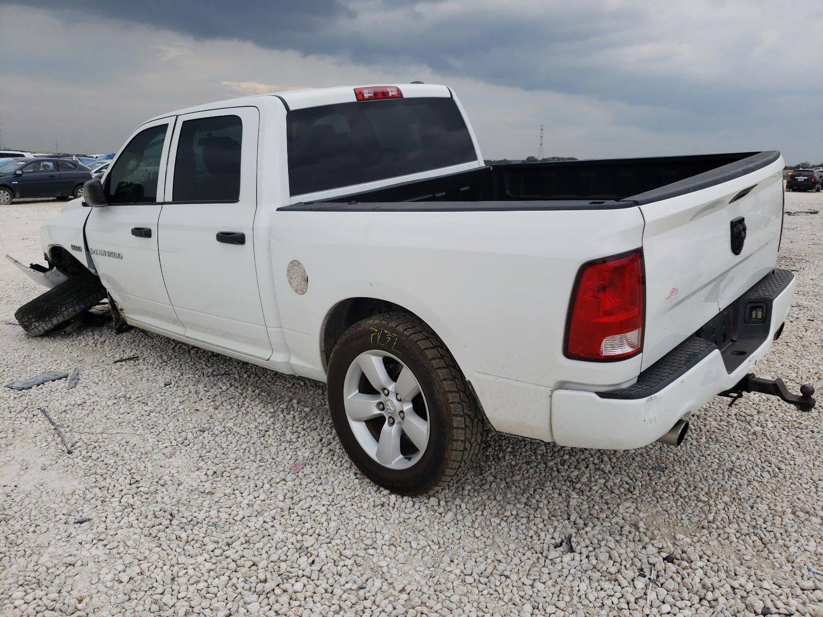 Photo 3 from auction – 2012 DODGE RAM 1500 S with VIN 1C6RD7KT8CS266653