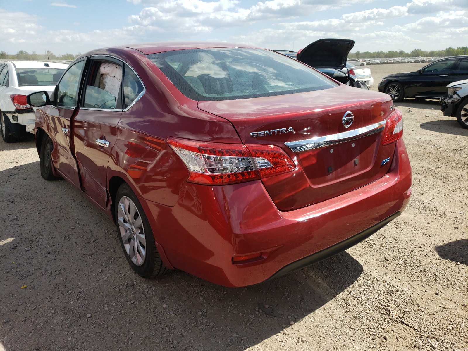 Photo 3 from auction – 2014 NISSAN SENTRA S with VIN 3N1AB7AP8EY306124