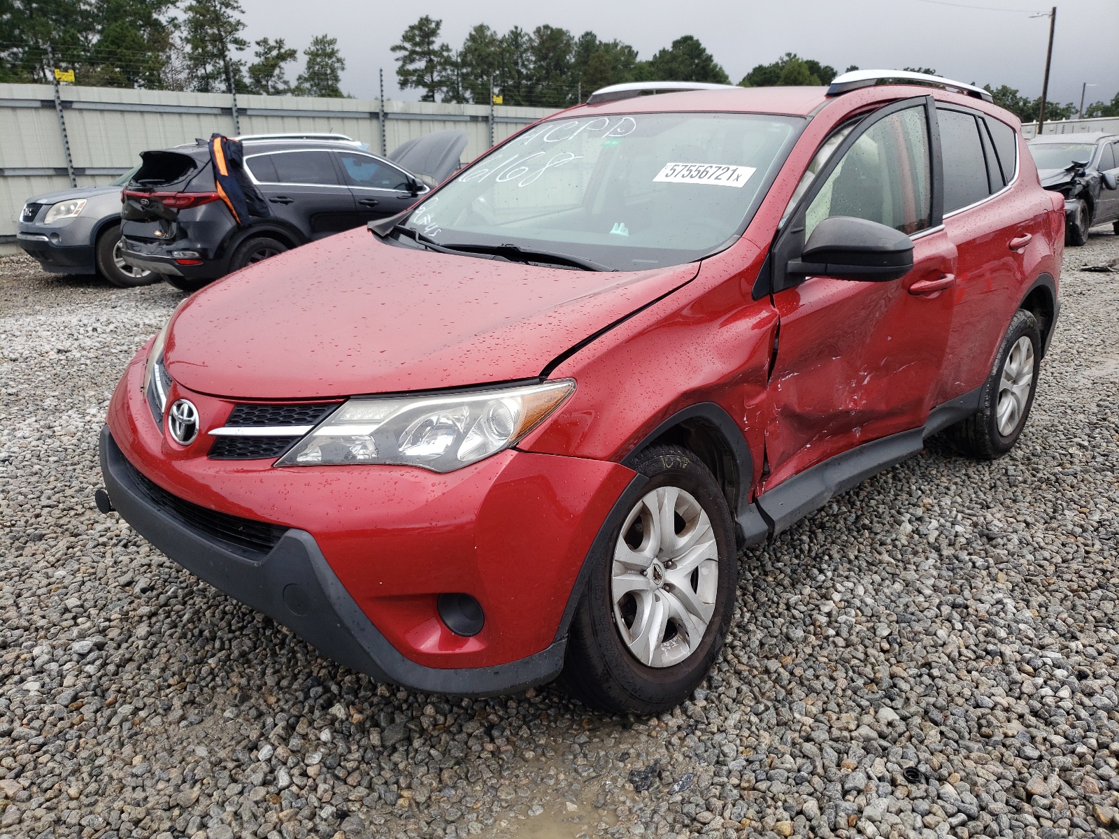 Photo 2 from auction – 2013 TOYOTA RAV4 LE with VIN JTMZFREV7D5016168