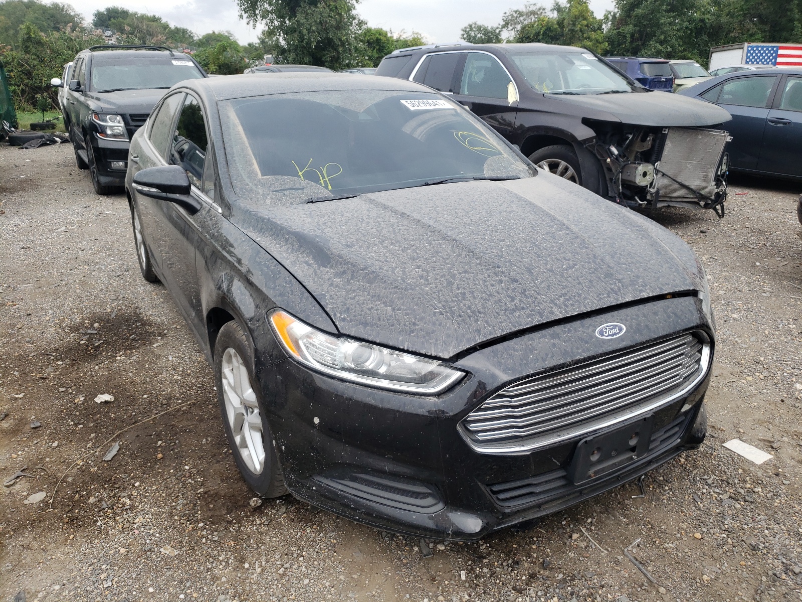 FORD FUSION SE 2016 with VIN 3FA6P0H74GR251210 - Photo from auction