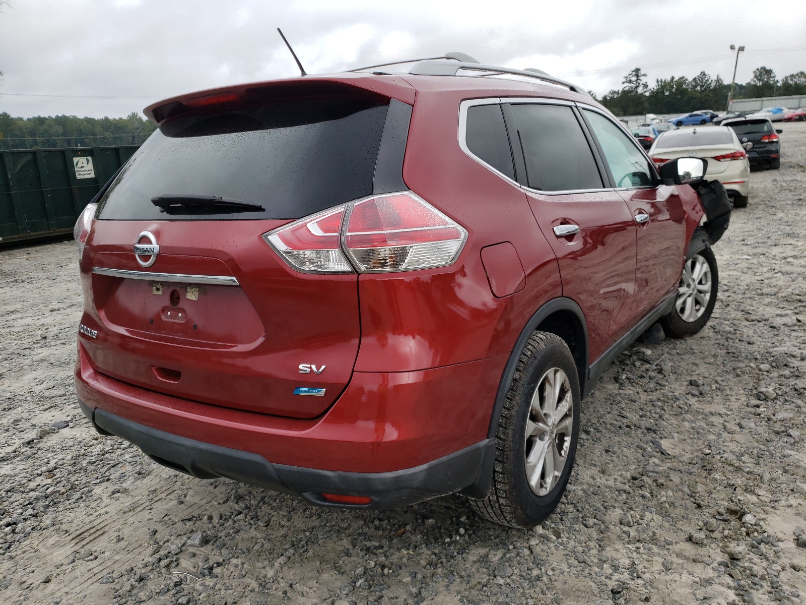 Photo 4 from auction – 2014 NISSAN ROGUE S with VIN 5N1AT2MT3EC847317