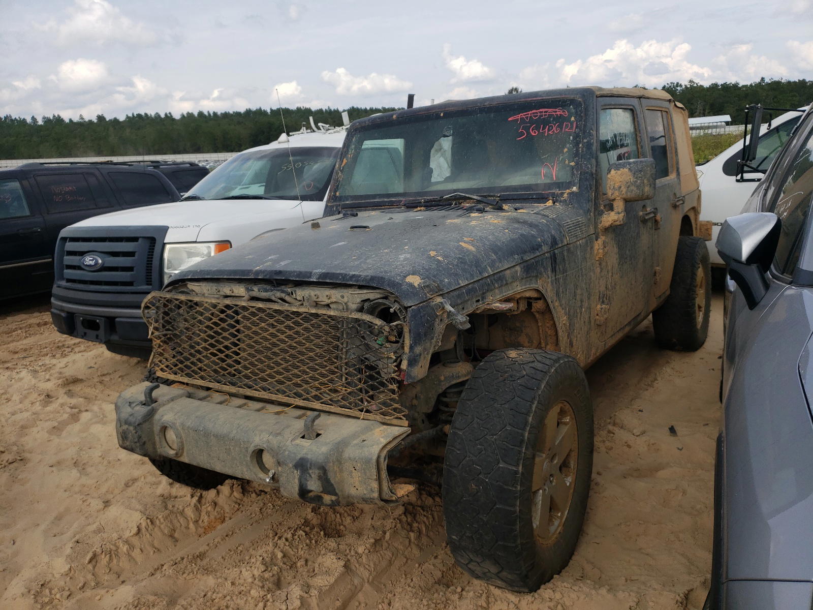 Photo 2 from auction – 2009 JEEP WRANGLER U with VIN 1J4GA39129L755522
