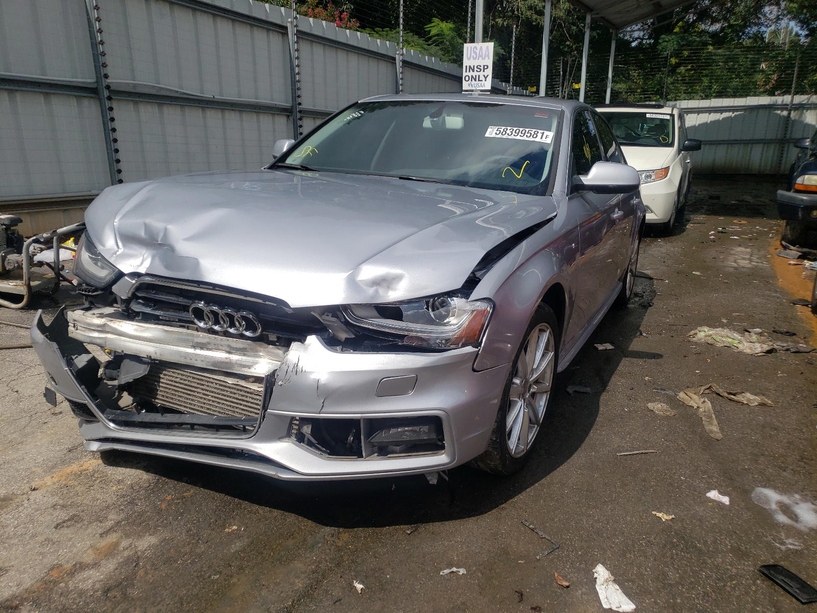 Photo 2 from auction – 2015 AUDI A4 PREMIUM with VIN WAUBFAFL3FN036644