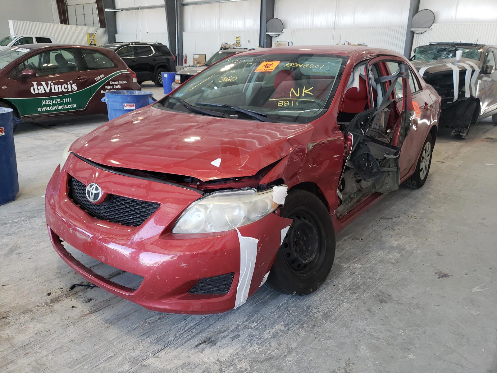 Photo 2 from auction – 2010 TOYOTA COROLLA with VIN 2T1BU4EE4AC338811