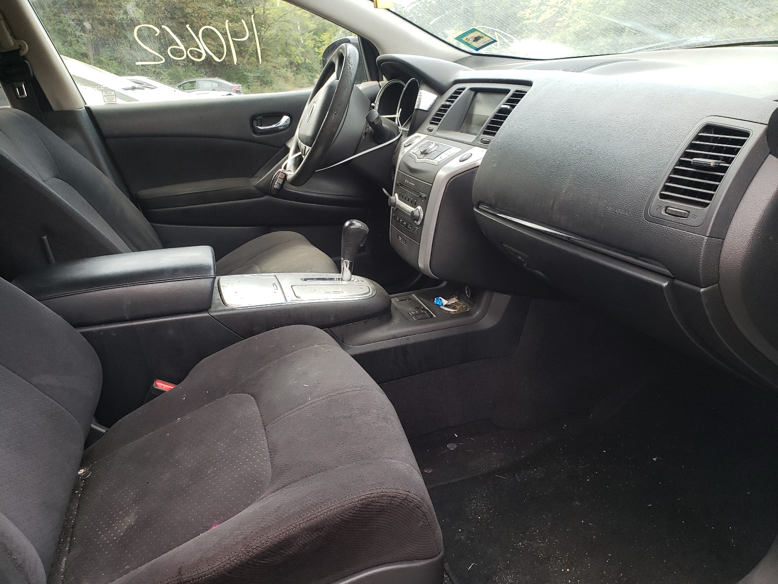 Photo 5 from auction – 2009 NISSAN MURANO S with VIN JN8AZ18W39W100259