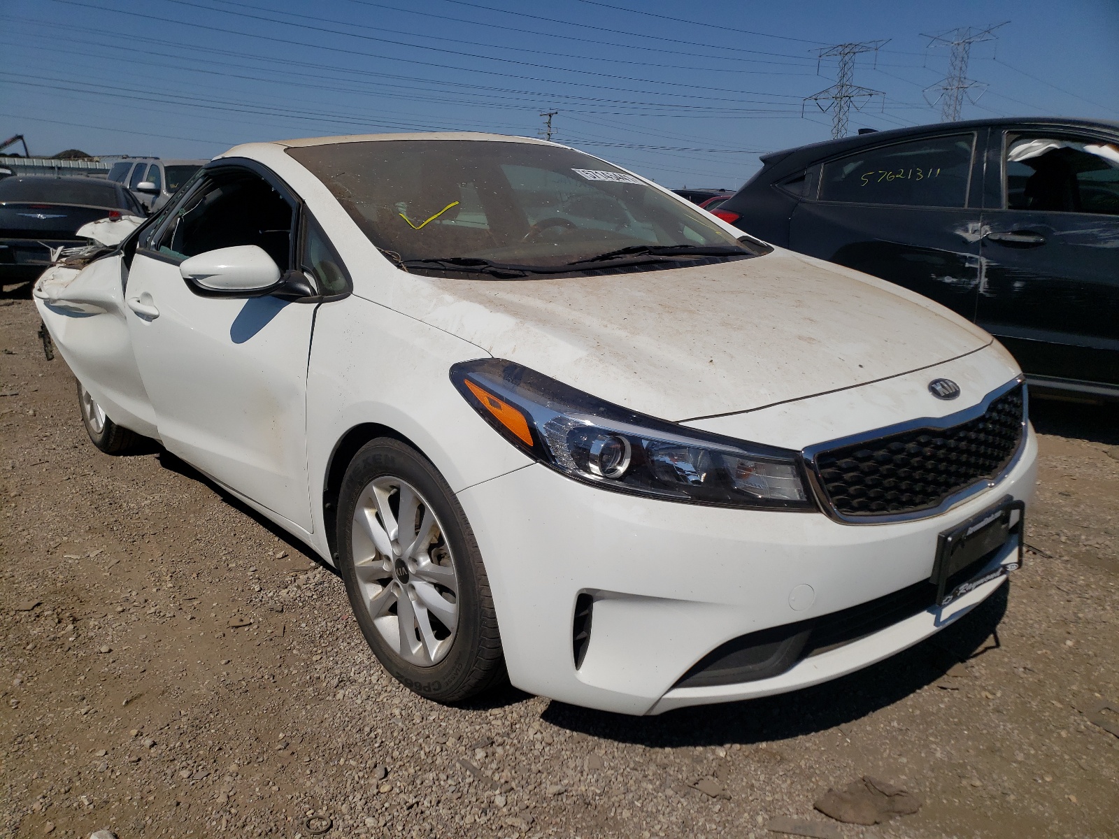 KIA FORTE LX 2017 with VIN 3KPFL4A78HE151627 - Photo from auction