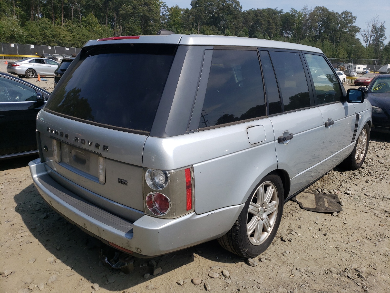 Photo 4 from auction – 2007 LAND ROVER RANGEROVER with VIN SALME154X7A244675