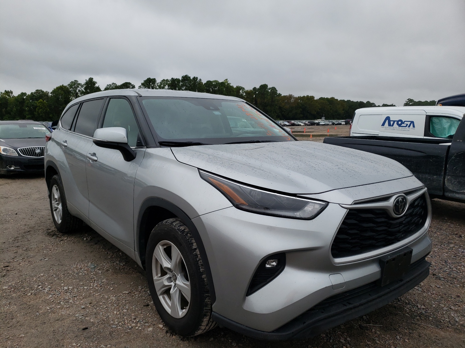 صورة رقم 1 من المزاد - 2021 TOYOTA HIGHLANDER مع VIN 5TDZZRAH5MS052782