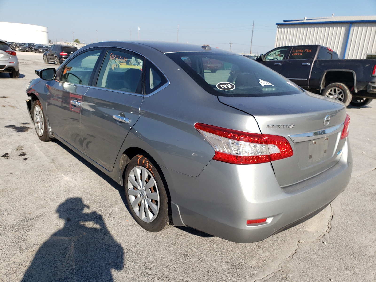 Photo 3 from auction – 2013 NISSAN SENTRA S with VIN 3N1AB7AP4DL622115