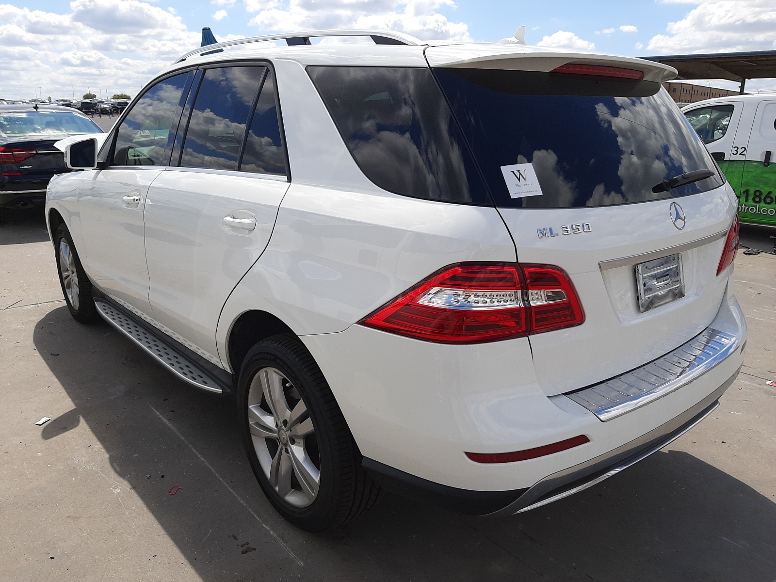 Photo 3 from auction – 2014 MERCEDES-BENZ ML 350 with VIN 4JGDA5JB7EA422226