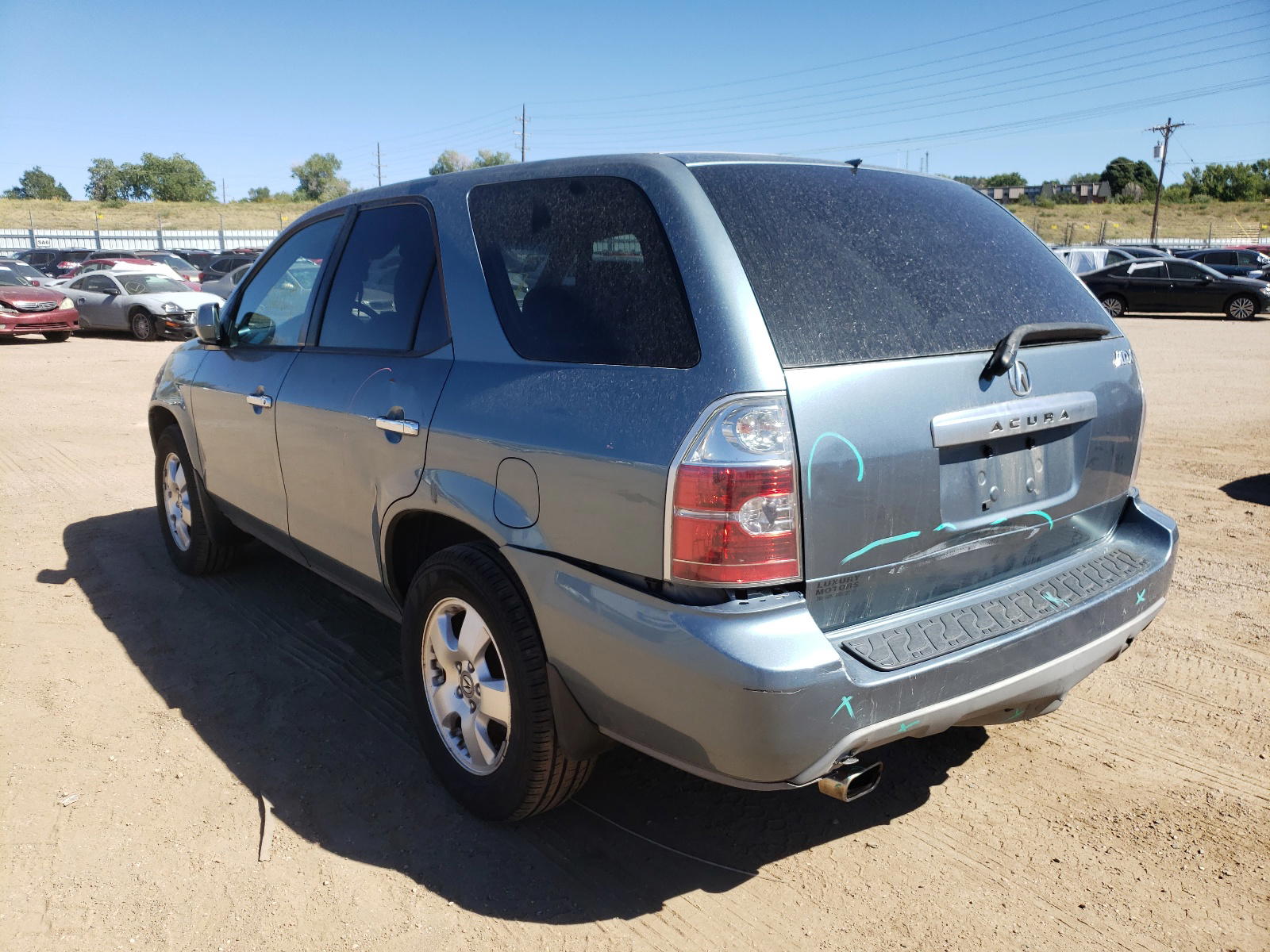 Photo 3 from auction – 2005 ACURA MDX with VIN 2HNYD18255H554148