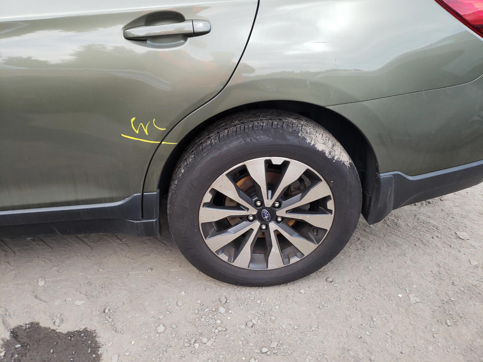 Photo 9 from auction – 2017 SUBARU OUTBACK 2. with VIN 4S4BSANC1H3391497