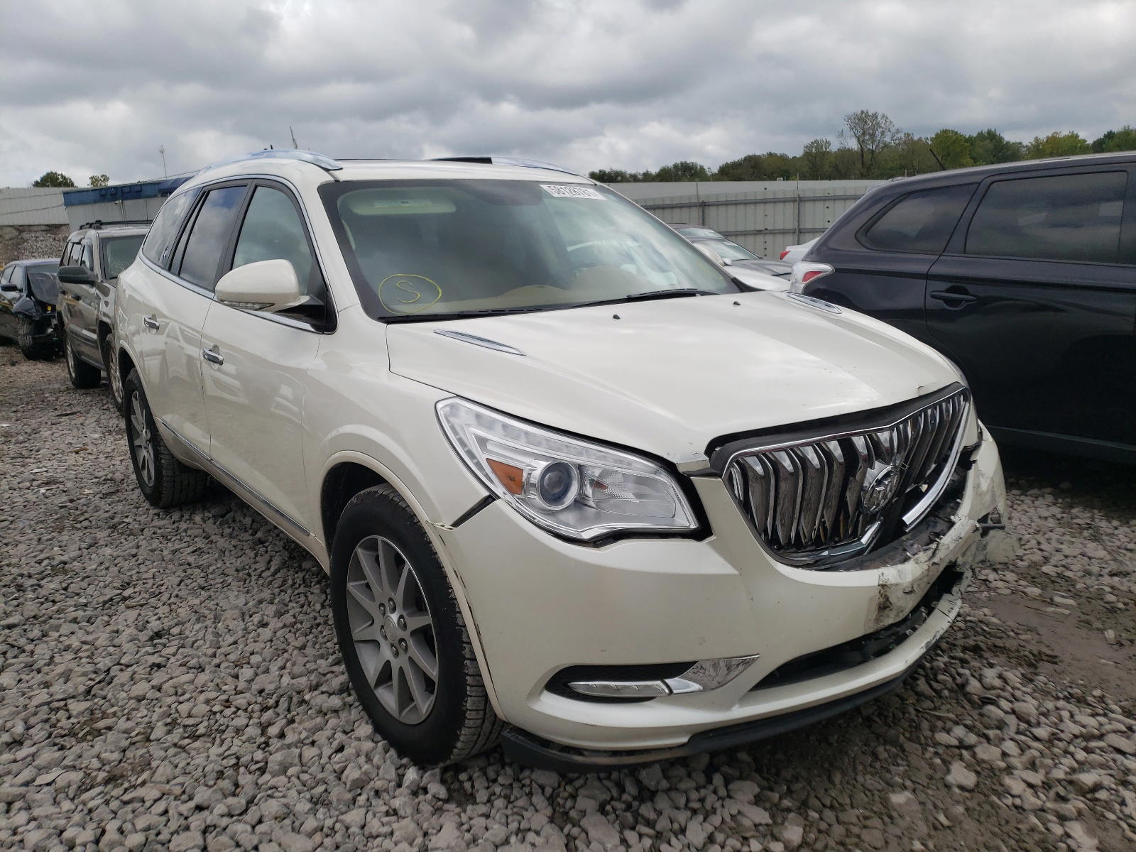 BUICK ENCLAVE 2015 with VIN 5GAKRBKD0FJ255732 - Photo from auction