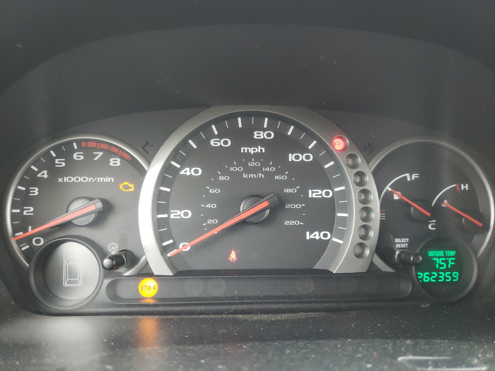 Photo 8 from auction – 2005 HONDA PILOT EX with VIN 2HKYF18425H506308