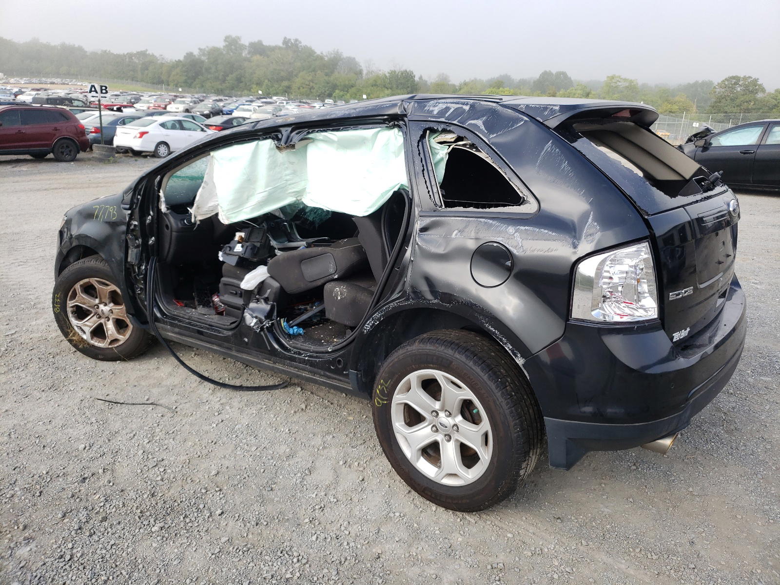 Photo 3 from auction – 2012 FORD EDGE SEL with VIN 2FMDK3JC2CBA44750