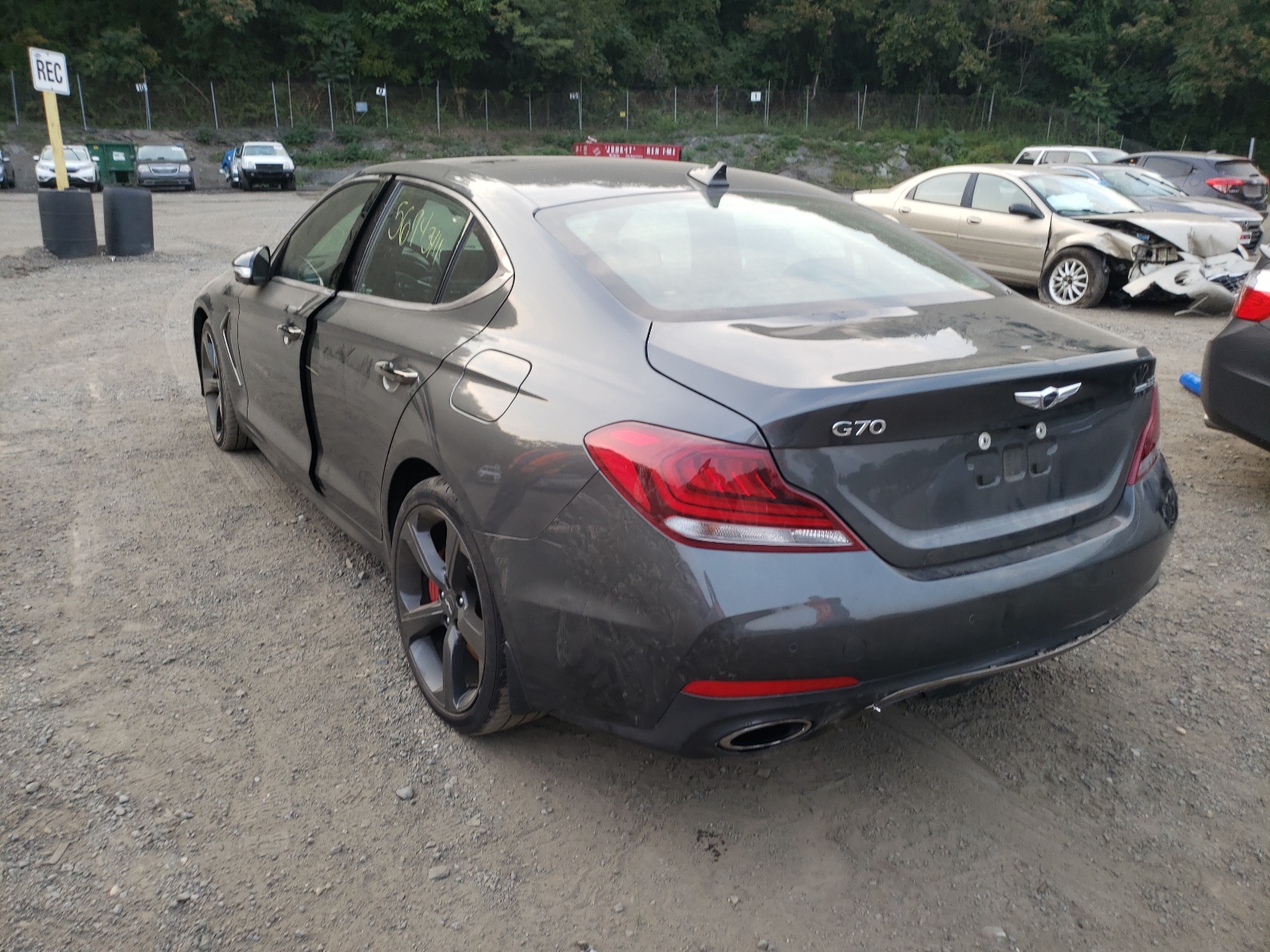 Photo 3 from auction – 2019 GENESIS G70 PRESTI with VIN KMTG34LE9KU037386