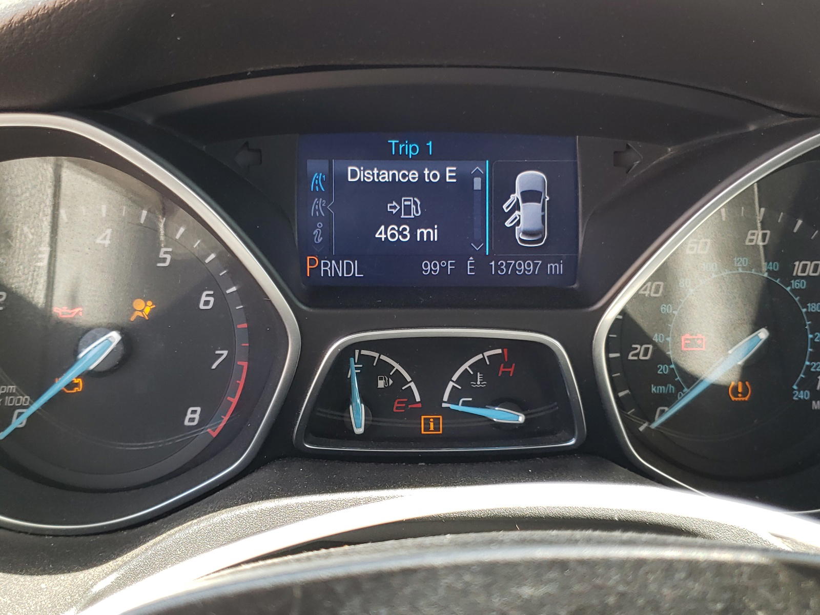 Photo 8 from auction – 2013 FORD FOCUS SE with VIN 1FADP3F22DL262779