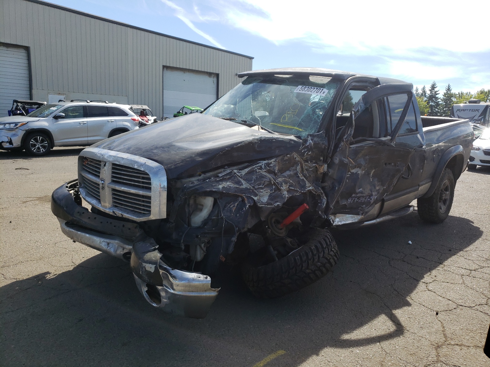 Photo 2 from auction – 2008 DODGE RAM 2500 S with VIN 3D7KS28A08G194120