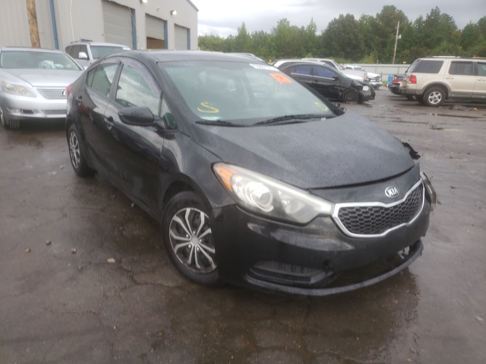 KIA FORTE LX 2015 with VIN KNAFK4A6XF5422803 - Photo from auction