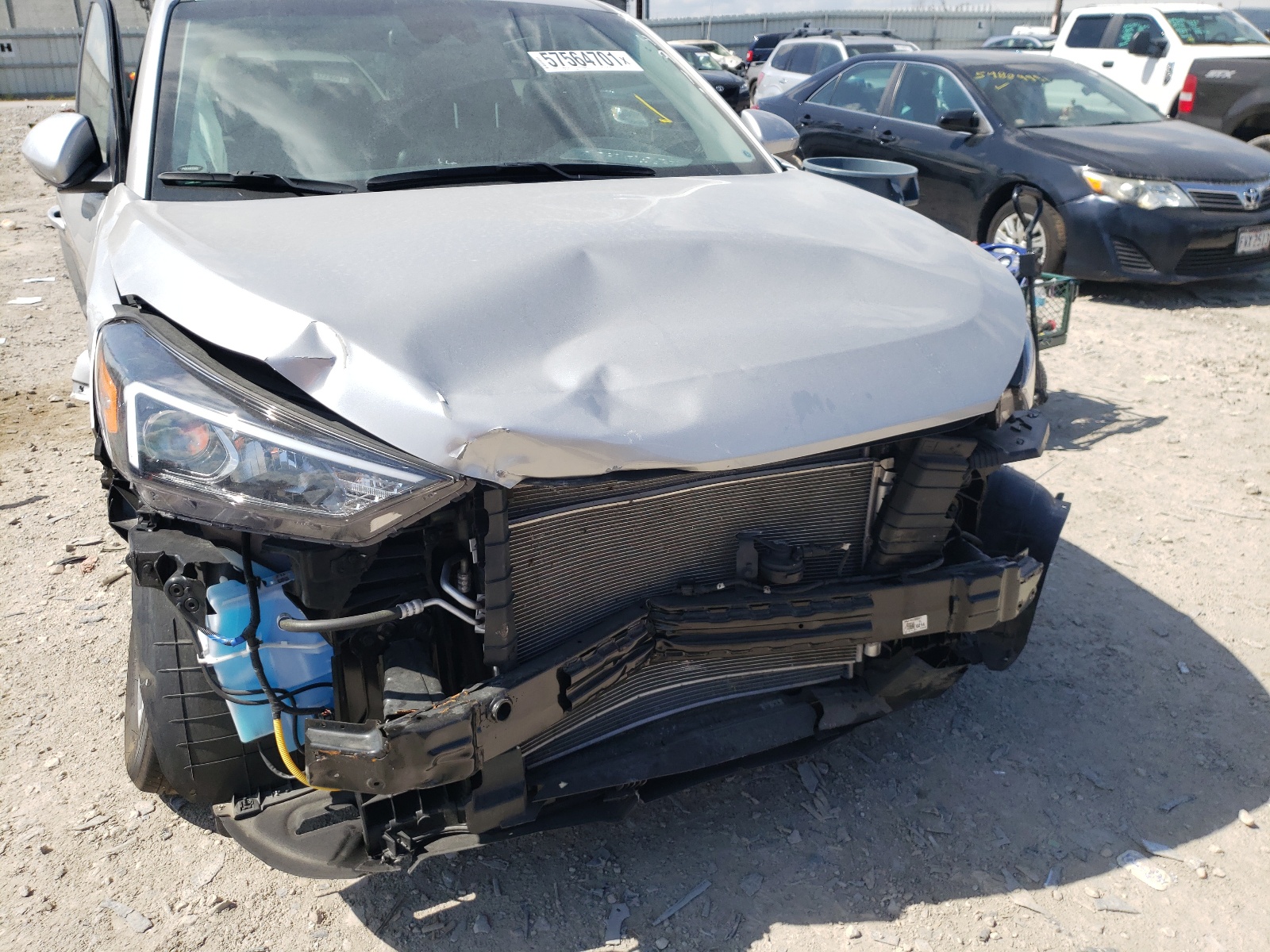 Photo 9 from auction – 2020 HYUNDAI TUCSON SE with VIN KM8J2CA44LU134911