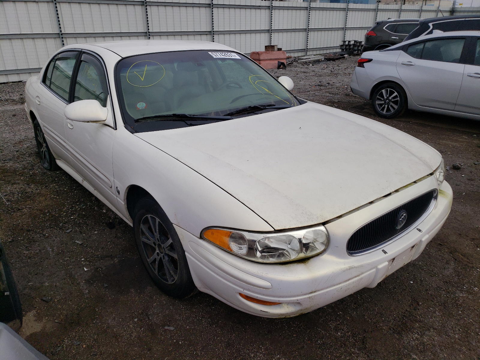 BUICK LESABRE 2004 with VIN 1G4HR54K14U132647 - Photo from auction