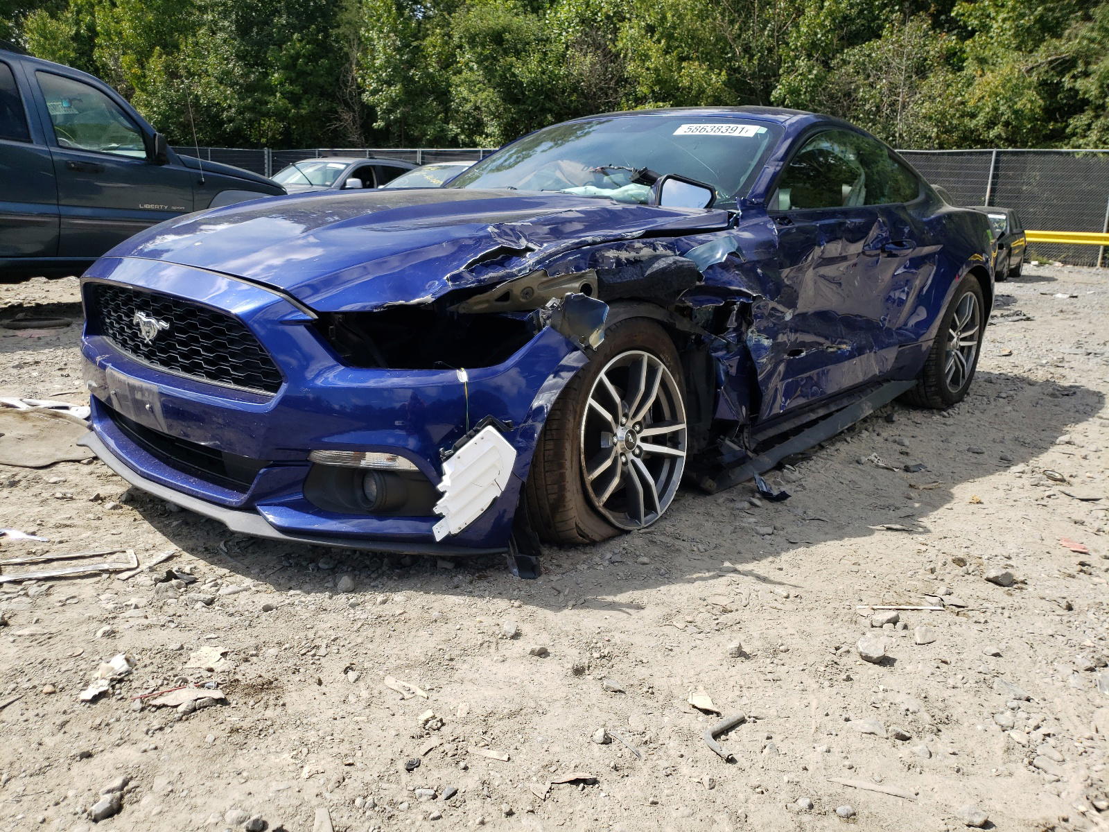 Photo 2 from auction – 2015 FORD MUSTANG with VIN 1FA6P8TH7F5317376
