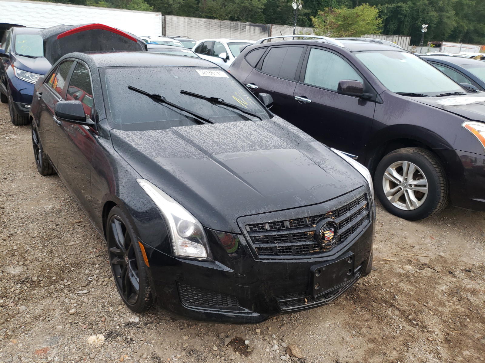 CADILLAC ATS 2014 with VIN 1G6AA5RA1E0161669 - Photo from auction
