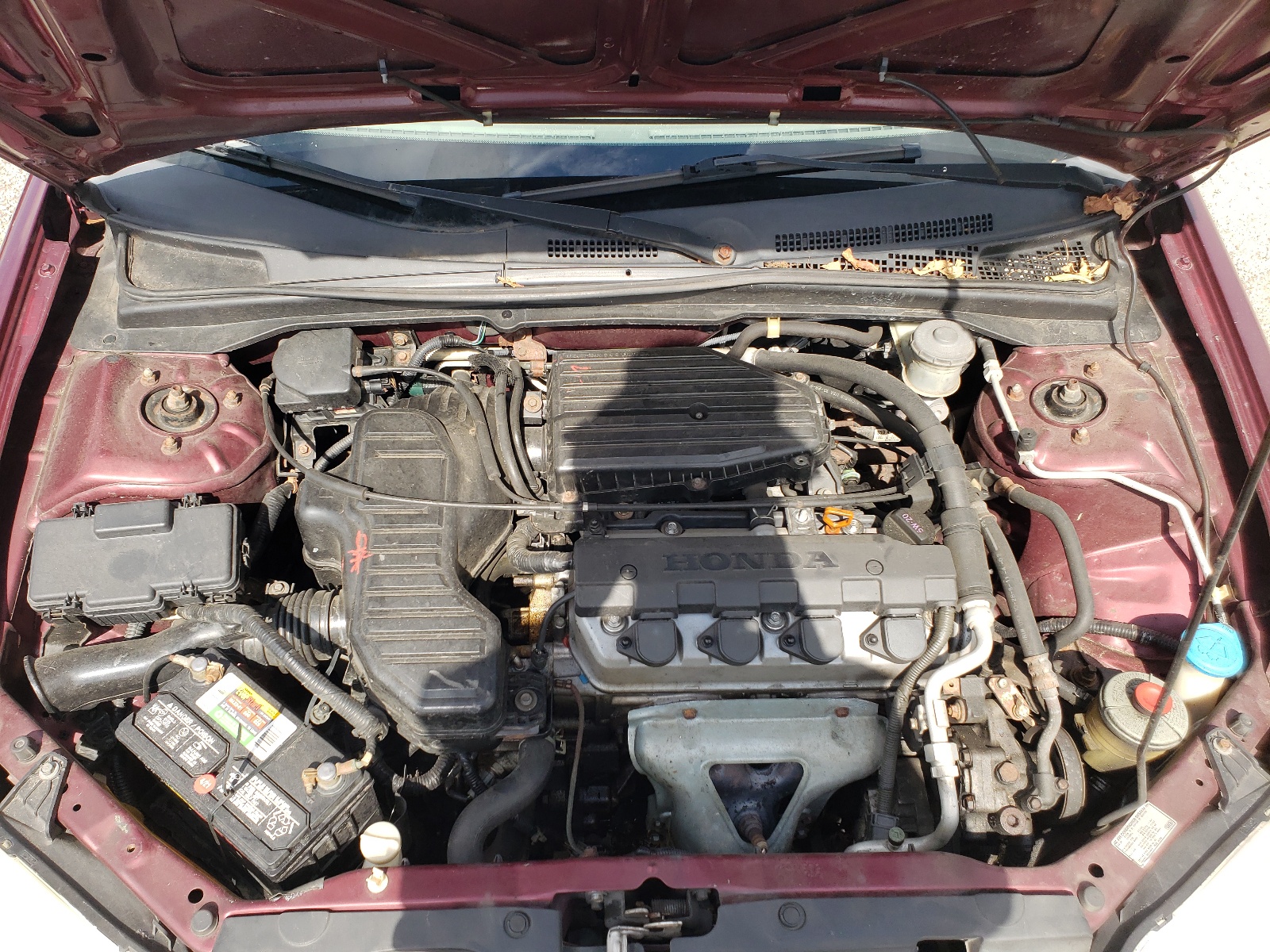 Photo 7 from auction – 2002 HONDA CIVIC LX with VIN 1HGES16542L063579