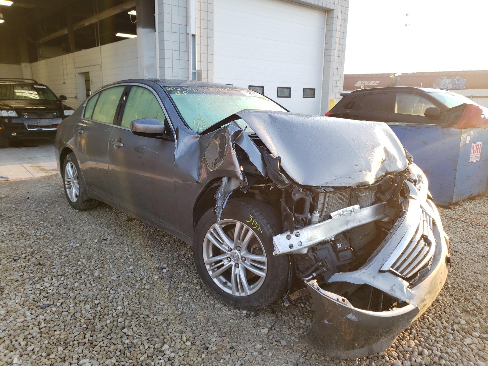 Photo 1 from auction – 2012 INFINITI G37 X with VIN JN1CV6ARXCM676325