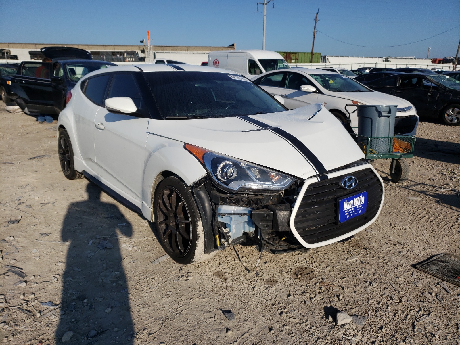 Photo 1 from auction – 2015 HYUNDAI VELOSTER T with VIN KMHTC6AE4FU221552