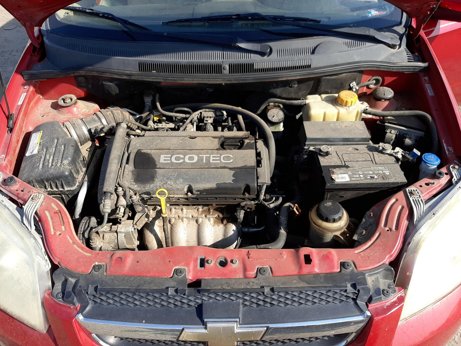 Photo 7 from auction – 2009 CHEVROLET AVEO LS with VIN KL1TD56E39B629388