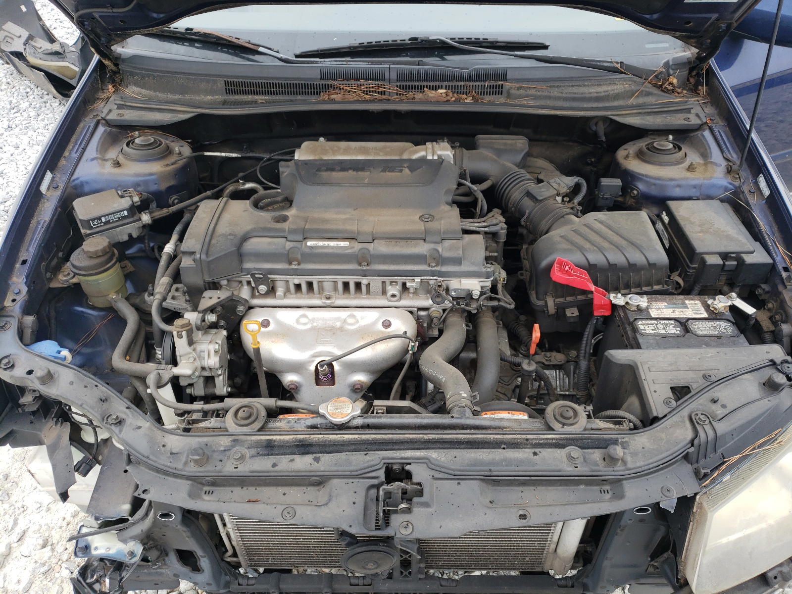 Photo 7 from auction – 2009 KIA SPECTRA EX with VIN KNAFE221595632101